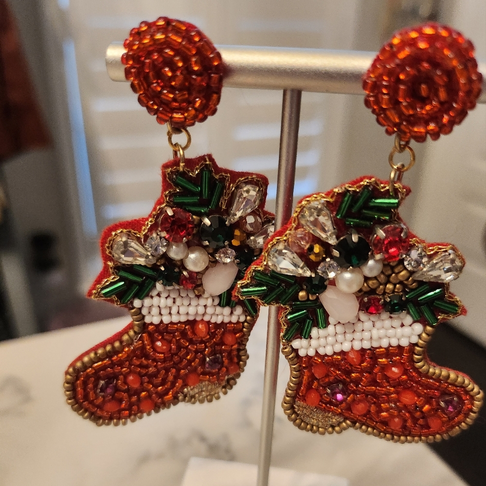 Christmas Earrings - Picture 2 of 8